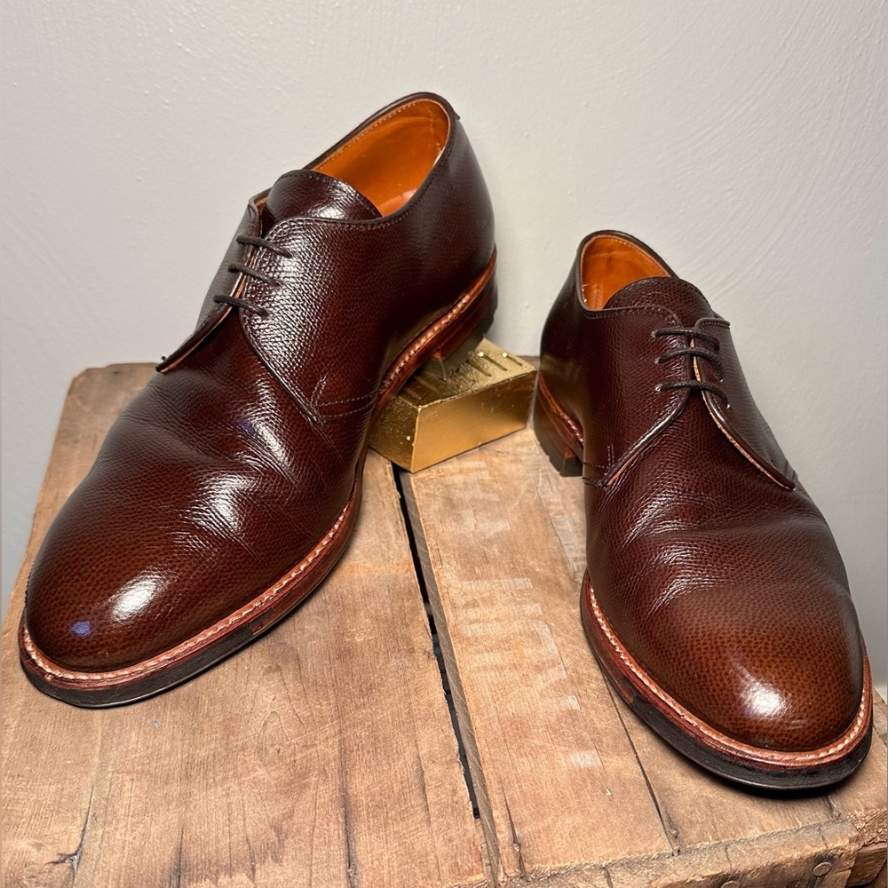 Alden Dutton Brown Alpine Grain 941C size 10 Men’s dress shoe wedding casual